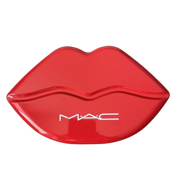 NWT MAC Red Lips Tin Limited Edition Gift Box Case Makeup Organizer - Picture 2 of 4